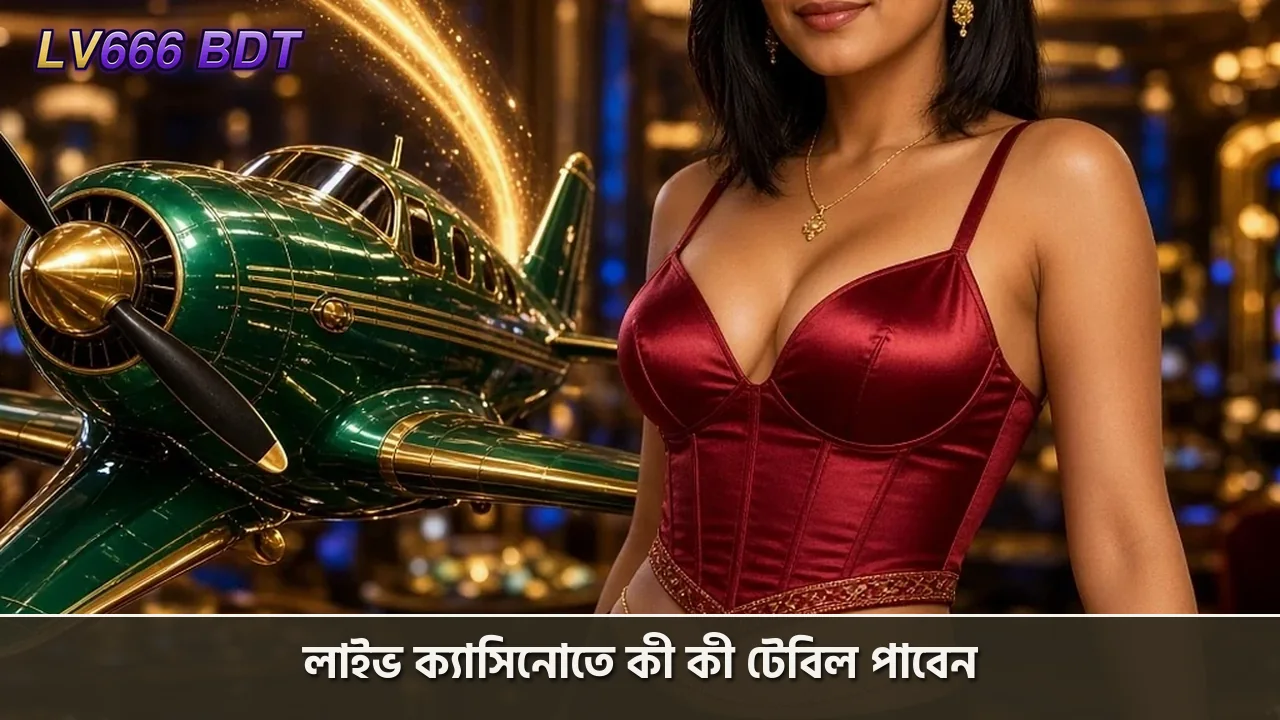 লাইভ ক্যাসিনোতে কী কী টেবিল পাবেন