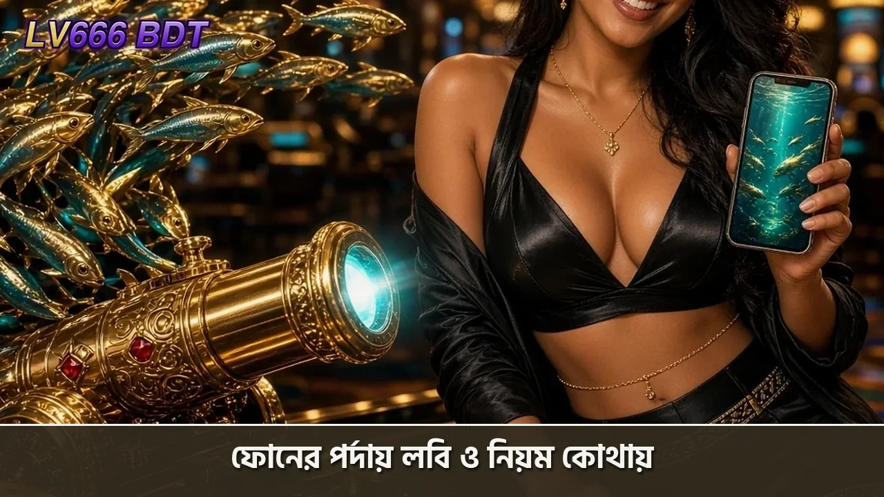 ফোনের পর্দায় লবি ও নিয়ম কোথায়